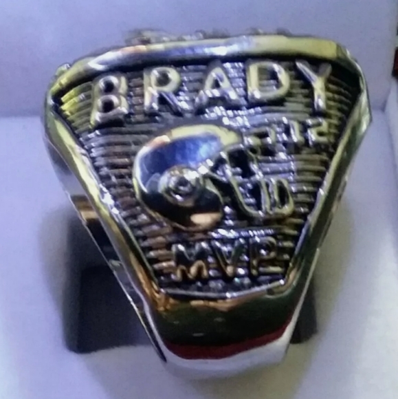 SUPERBOWL LIII 2018-19 BRADY NEW ENGLAND PATRIOTS MVP CHAMPIONSHIP RING w/BOX - Picture 4 of 9